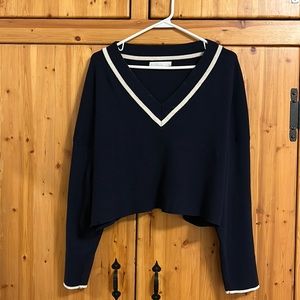 Oak and fort crop sweater